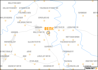 map of Benk