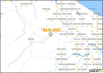 map of Bên Lãng