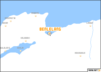 map of Benlelang