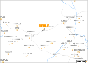 map of Benlé