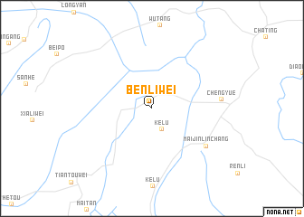 map of Benliwei