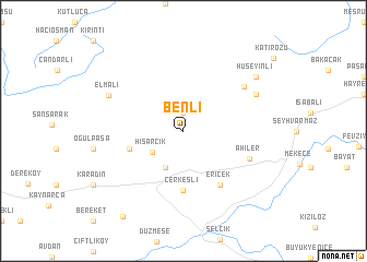 map of Benli