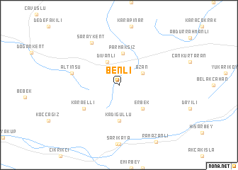 map of Benli