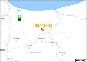 map of Ben Mehidi