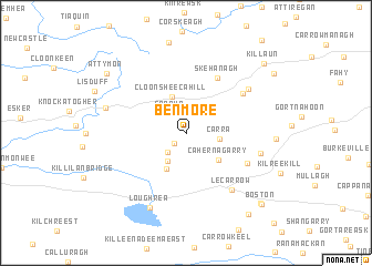 map of Benmore