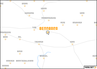 map of Bennbara