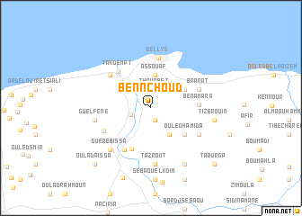 map of Ben NʼChoud