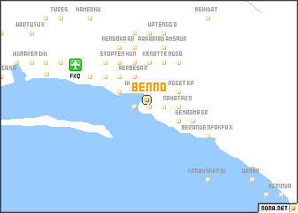 map of Benno