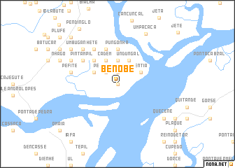 map of Benobe