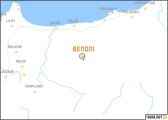 map of Benoni