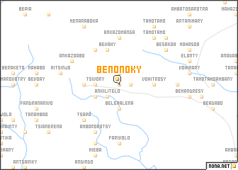 map of Benonoky