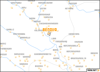 map of Benovā