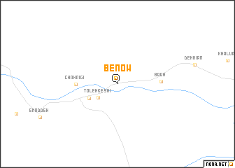 map of Benow