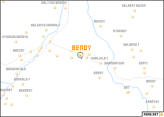 map of Benoy