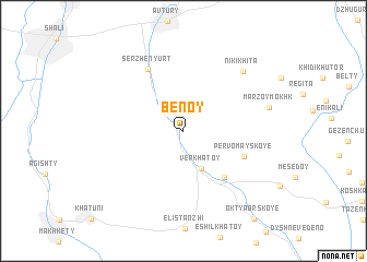 map of Benoy