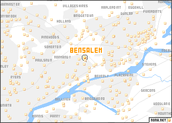 map of Bensalem