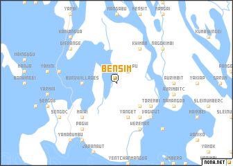map of Bensim