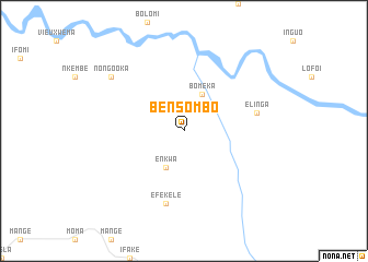 map of Bensombo