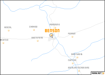 map of Benson