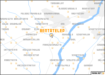 map of Bentatelep