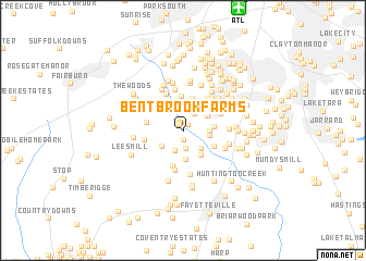 map of Bentbrook Farms