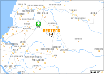 map of Benteng