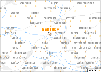 map of Benthof