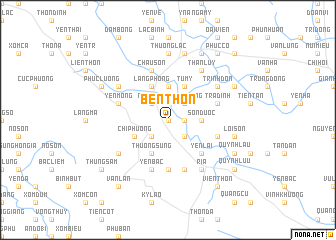 map of Bến Thôn