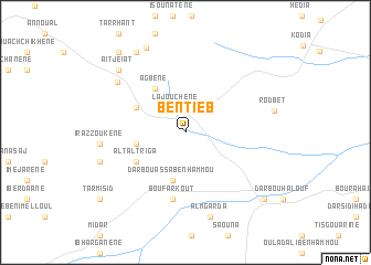 map of Ben Tieb