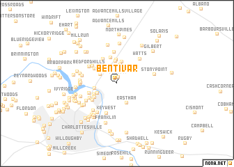 map of Bentivar