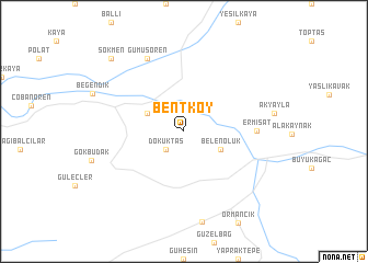 map of Bentköy
