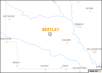 map of Bentley