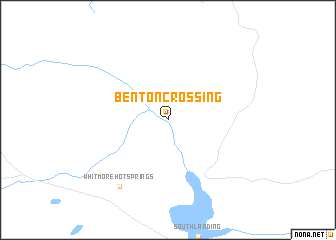 map of Benton Crossing