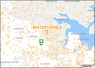 map of Benton Terrace