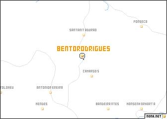 map of Bento Rodrigues