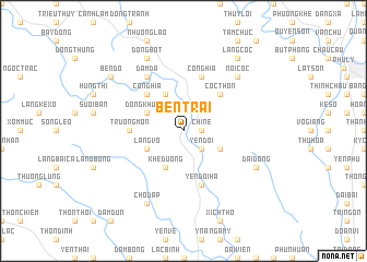 map of Bên Trai