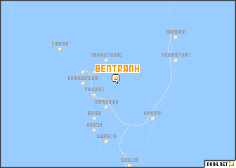 map of Bến Tranh
