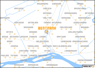 map of Bến Tranh