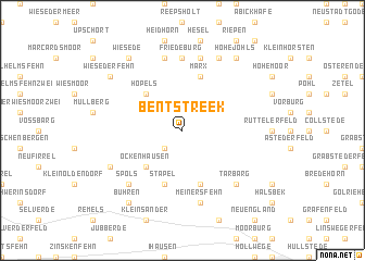 map of Bentstreek