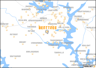 map of Bent Tree