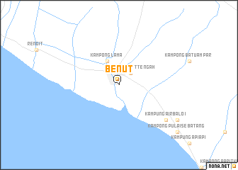 map of Benut