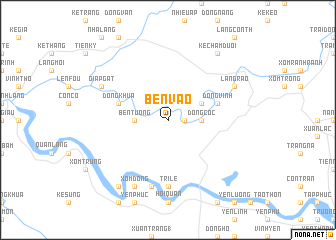 map of Ben Vao