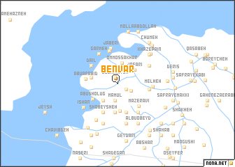 map of Benvār