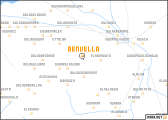 map of Ben Vella