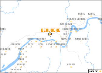 map of Benvoghe