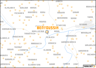 map of Ben Youssim