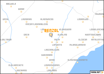 map of Benzal