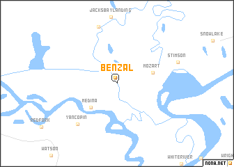 map of Benzal