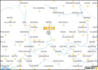 map of Benza