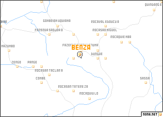 map of Benza